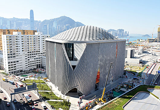 香港のランドマーク建築となった戯曲センター