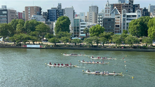 香港カップのレースの様子