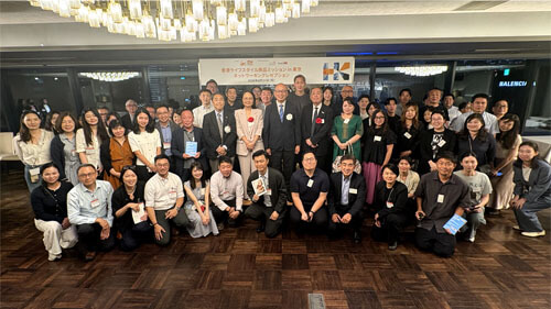 香港経済貿易代表部、香港貿易発展局 (HKTDC)、インベスト香港共催の歓迎レセプションに参加した「東京インターナショナル・ギフト・ショー2026」参加の香港代表団メンバー